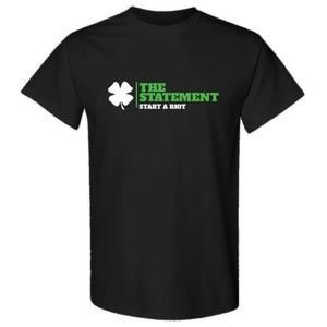 The Statement Logo Tee St Paddys Edition T-Shirt Irish Style Gift Fan Tee 05